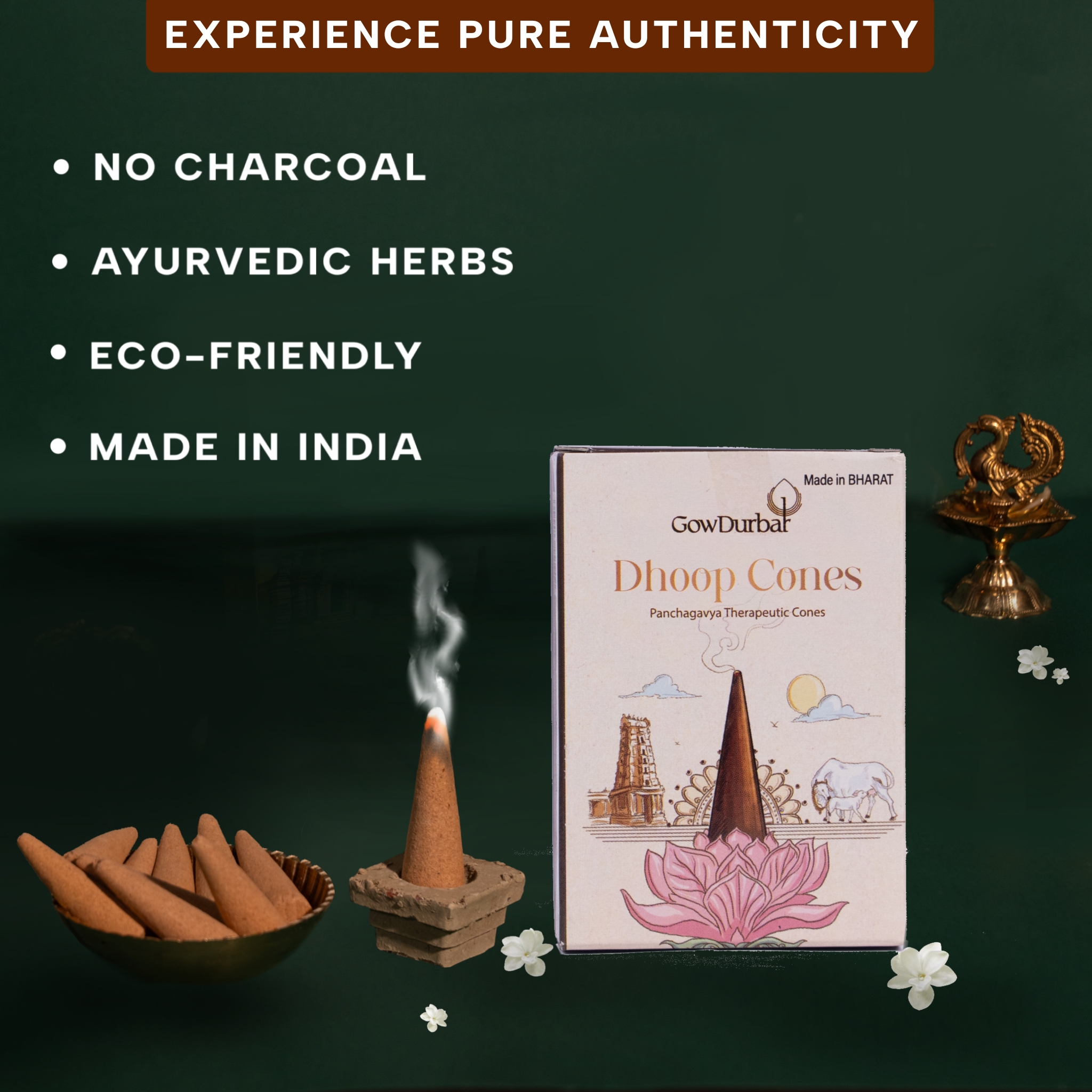 Sambrani Dhoop Cones – Herbal Dhoop Cones - Image 2