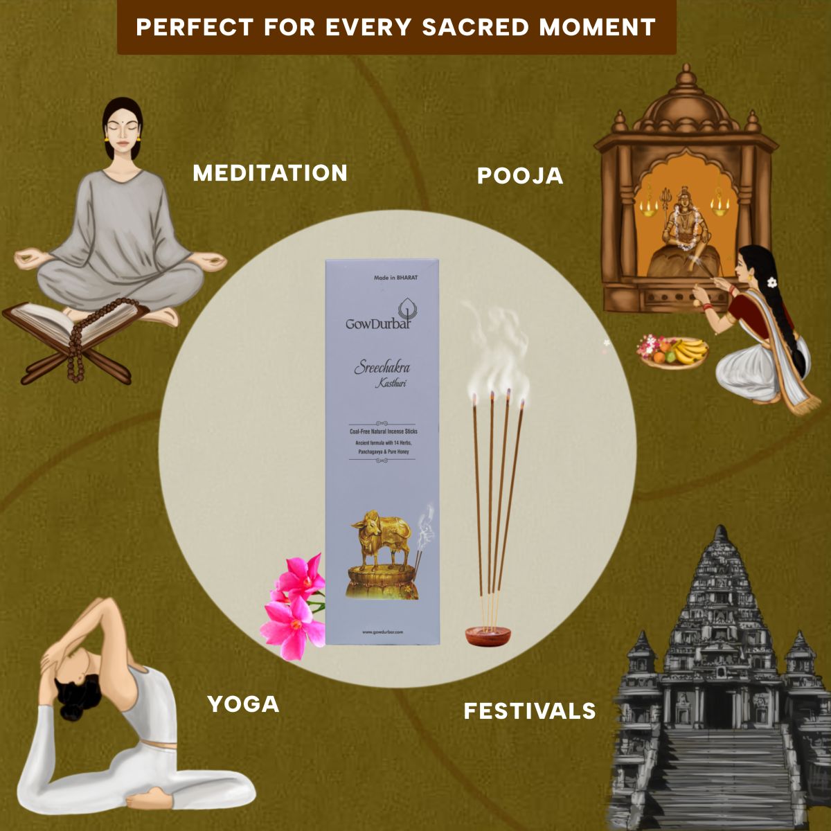 Sreechakra - Captivating Kasturi Incense - Image 5