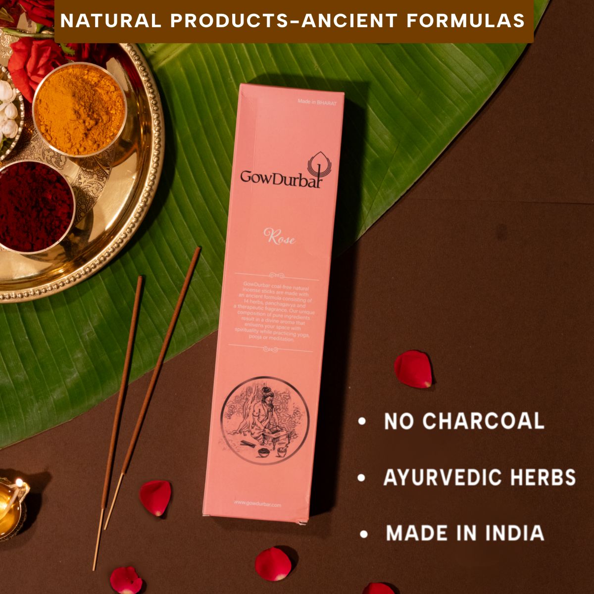 Rose – Soothing Rose Incense - Image 2