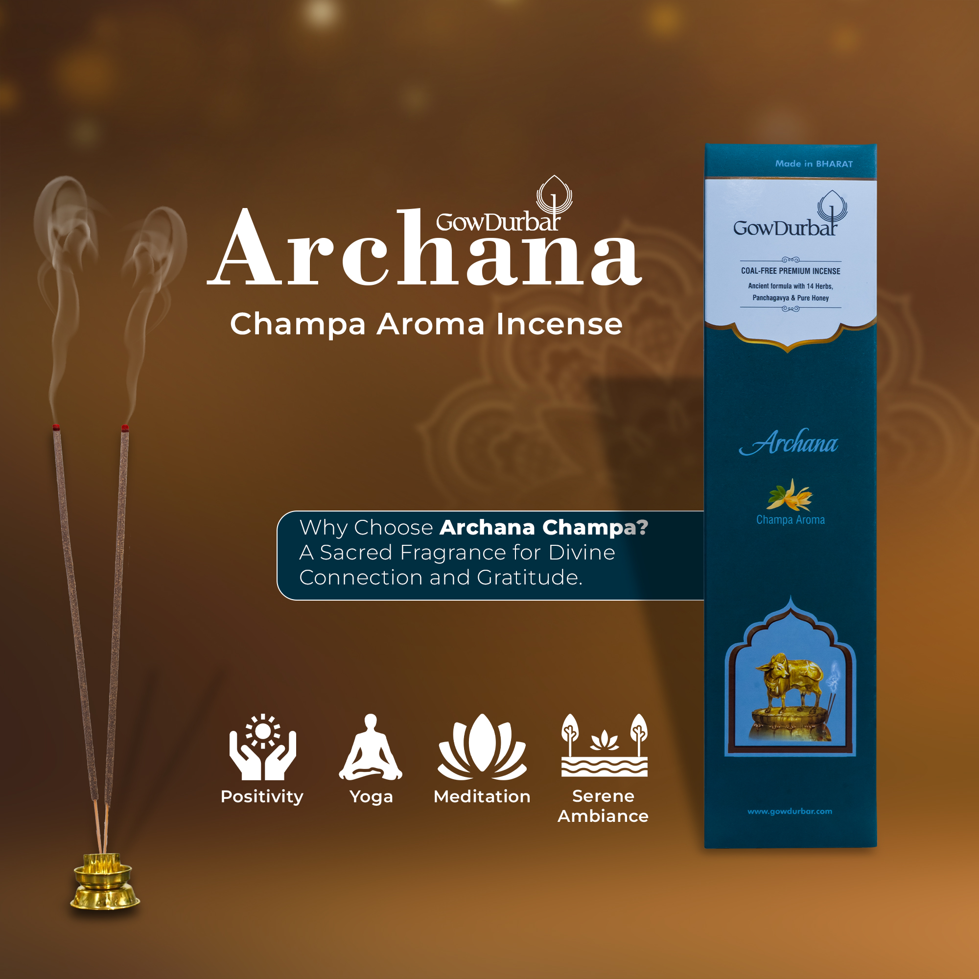 Archana - Champa Aroma Incense - Image 9