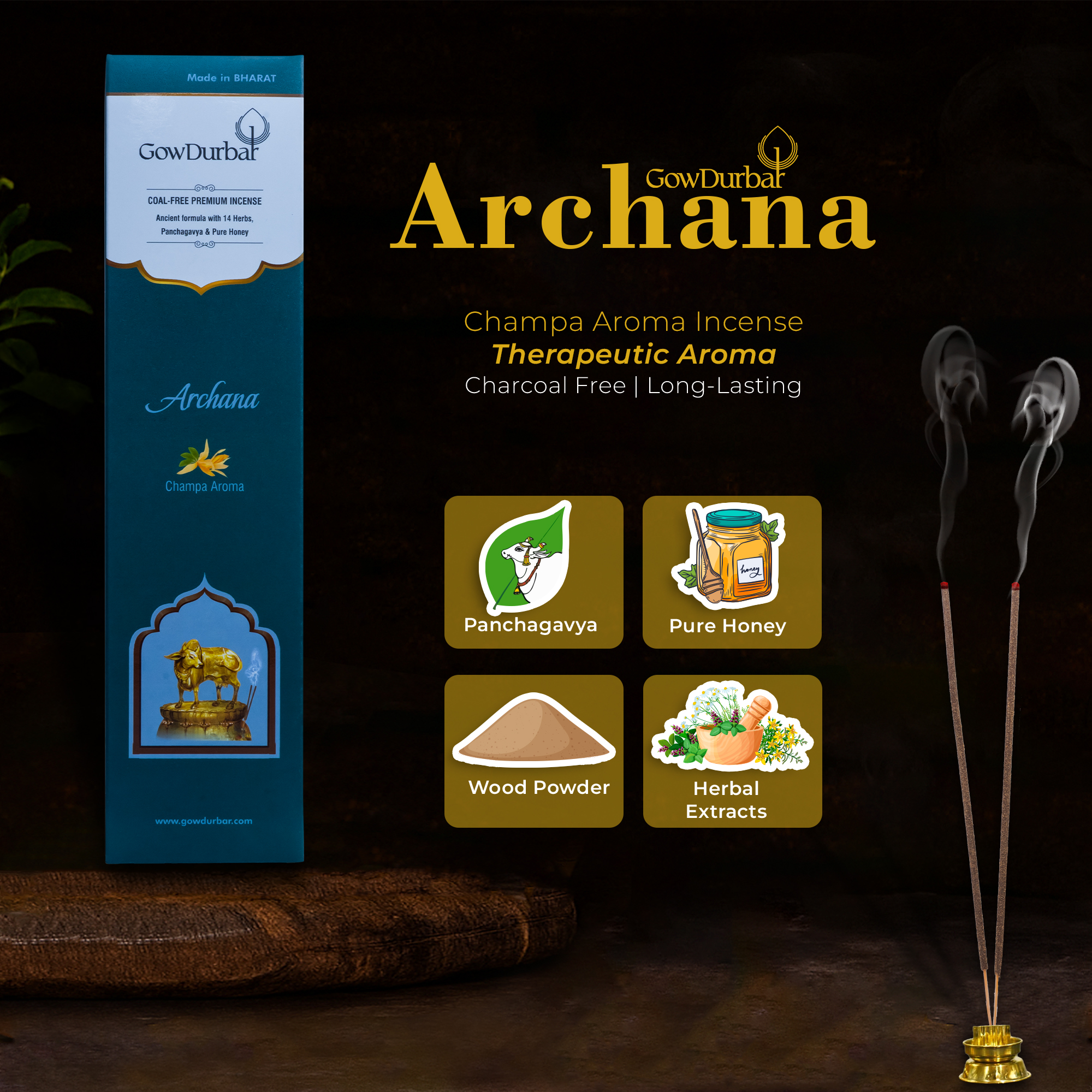 Archana - Champa Aroma Incense - Image 7