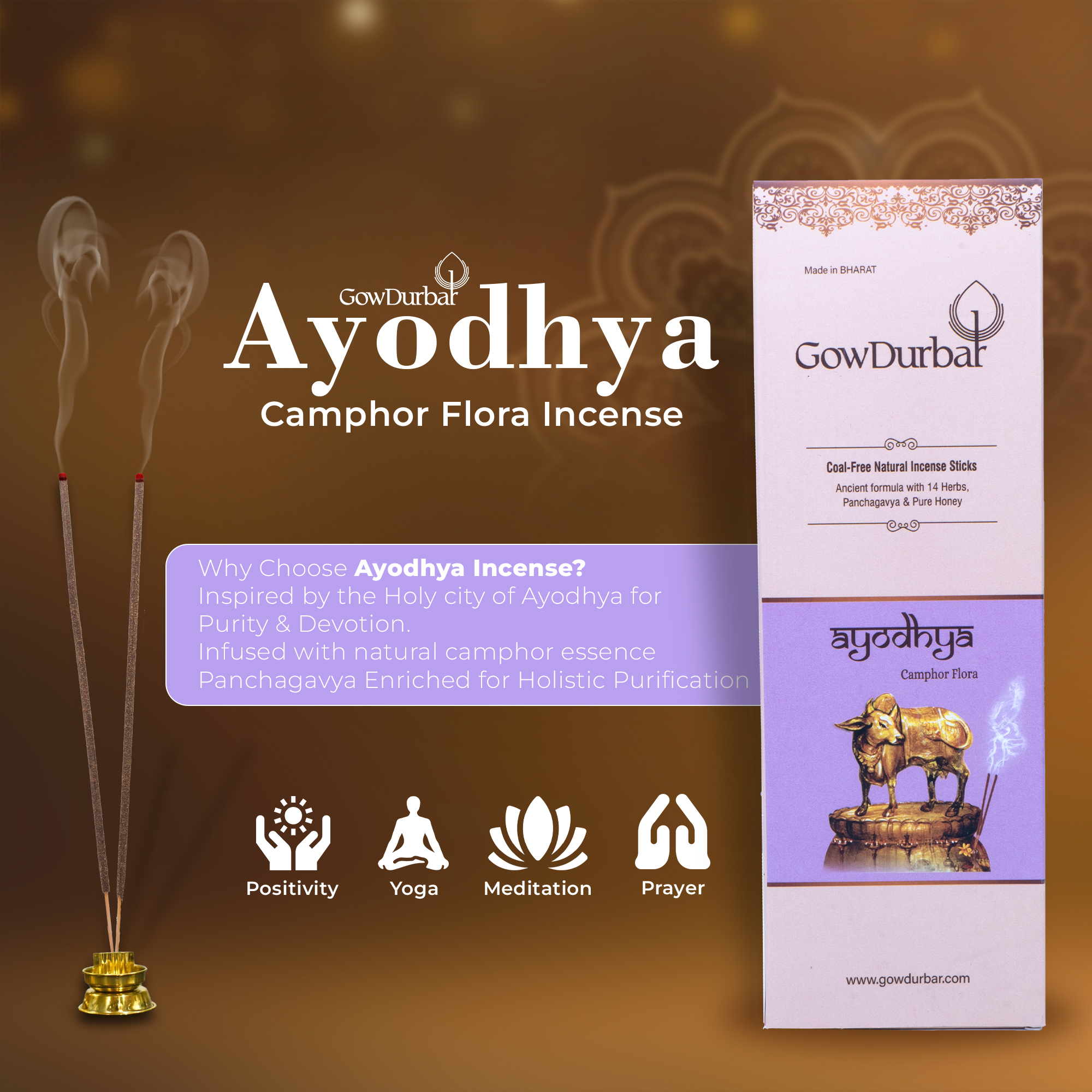 Ayodhya – Camphor Flora Incense - Image 9