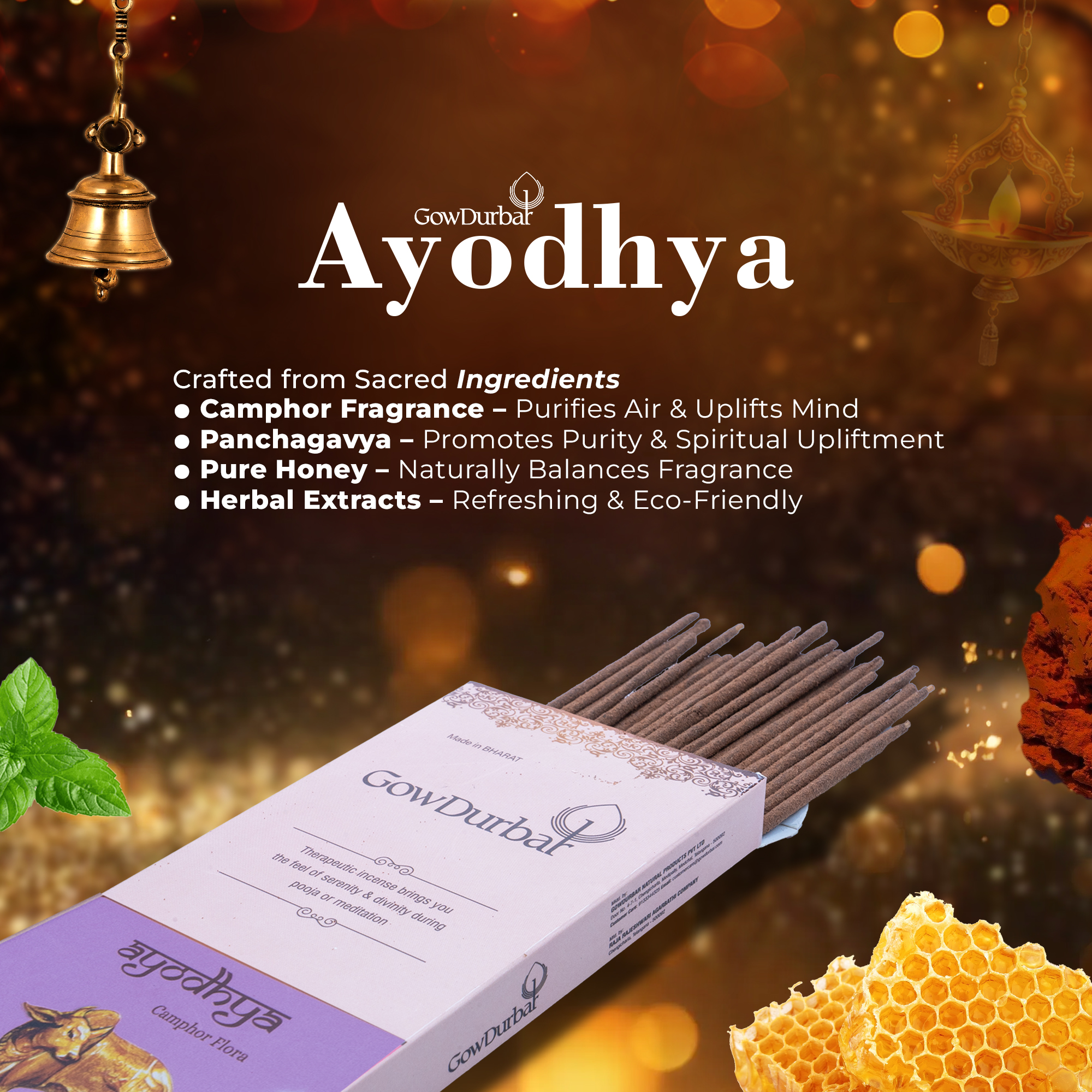 Ayodhya – Camphor Flora Incense - Image 6