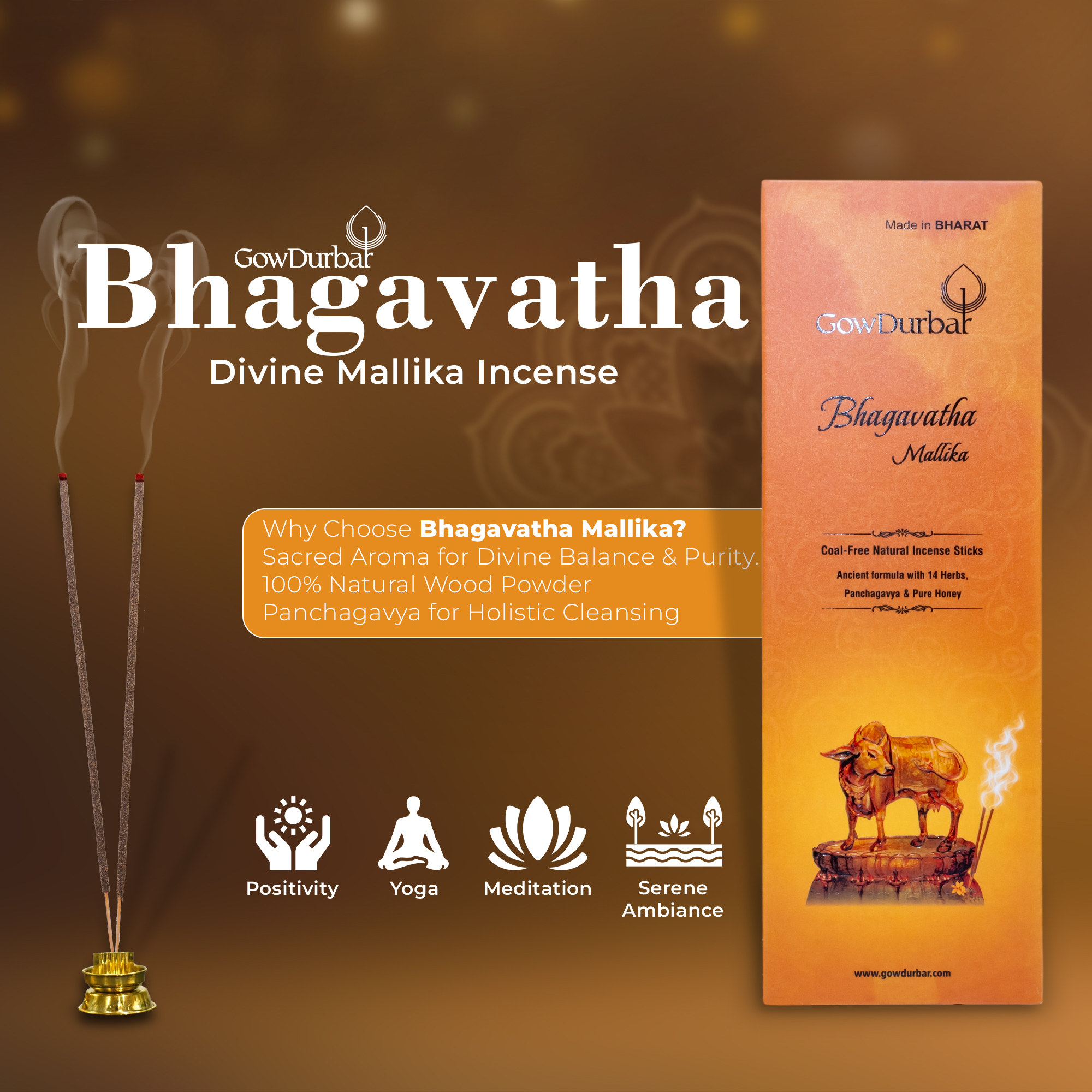 Bhagavatha-Divine Mallika Incense - Image 9