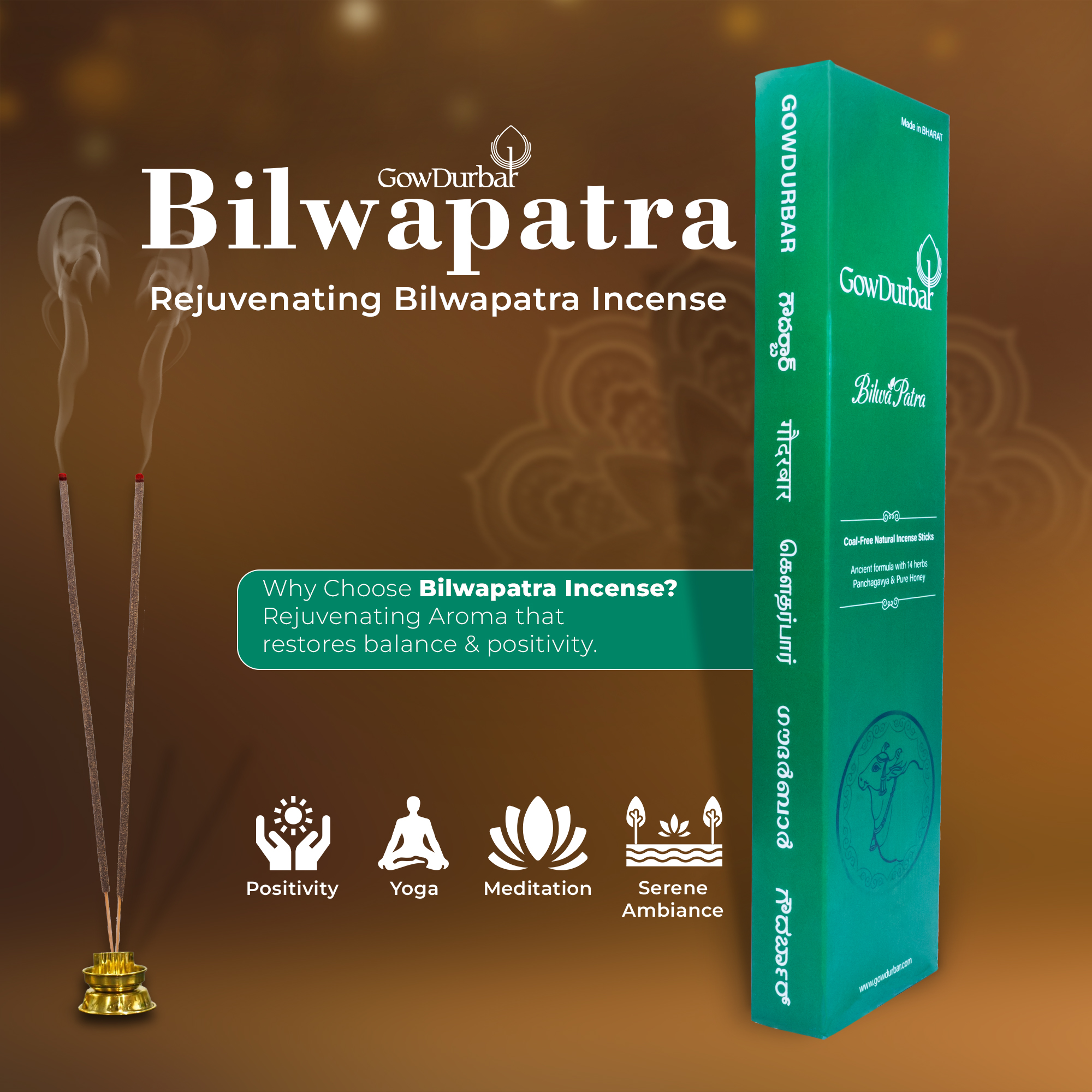 Bilwapatra – Rejuvenating Bilwapatra Incense - Image 9