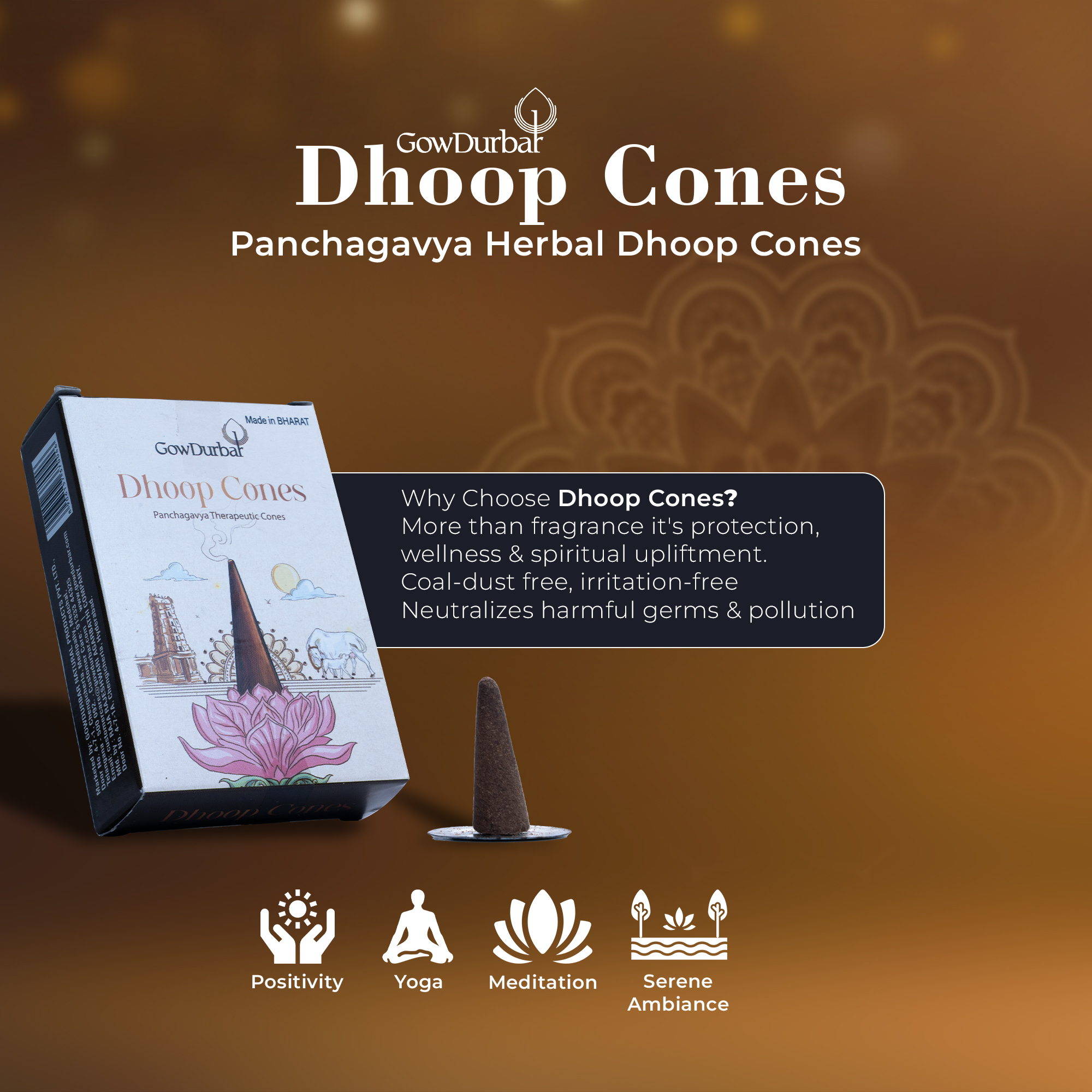Sambrani Dhoop Cones – Herbal Dhoop Cones - Image 9