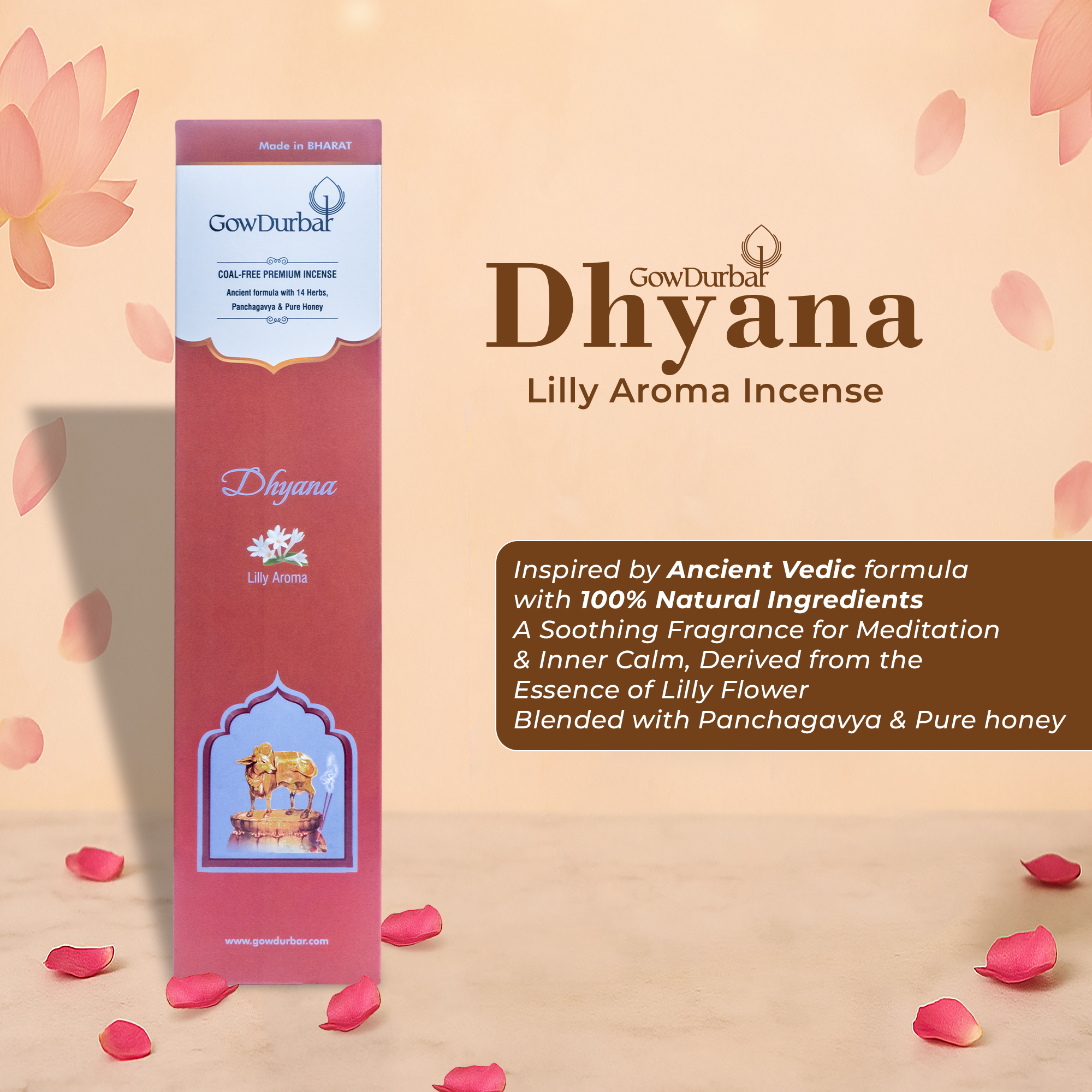 Dhyana - Lilly Aroma Incense - Image 8