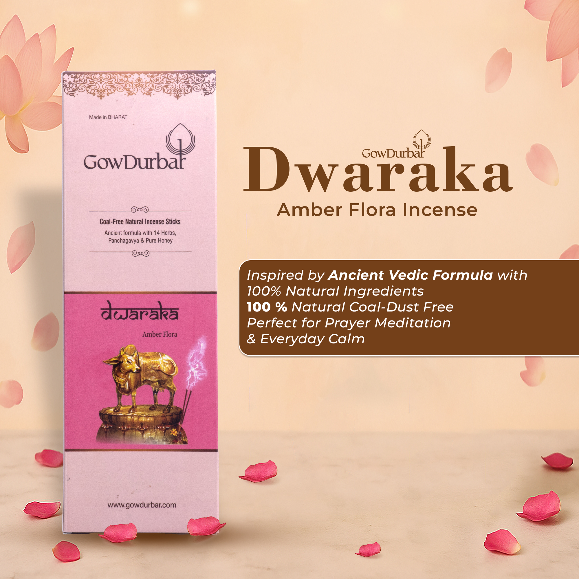 Dwaraka – Amber Flora Incense - Image 8