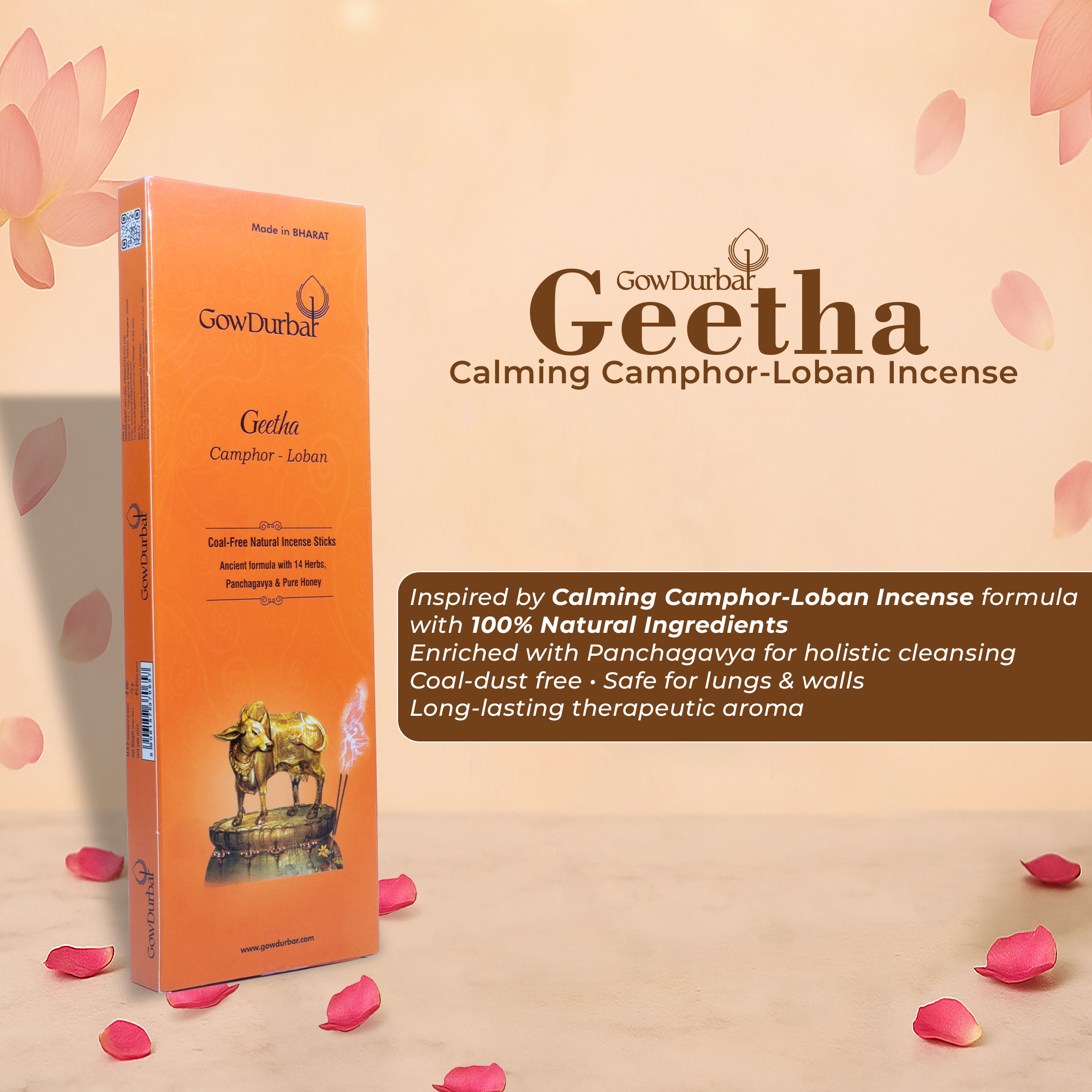 Geetha - Calming Camphor-Loban Incense - Image 8