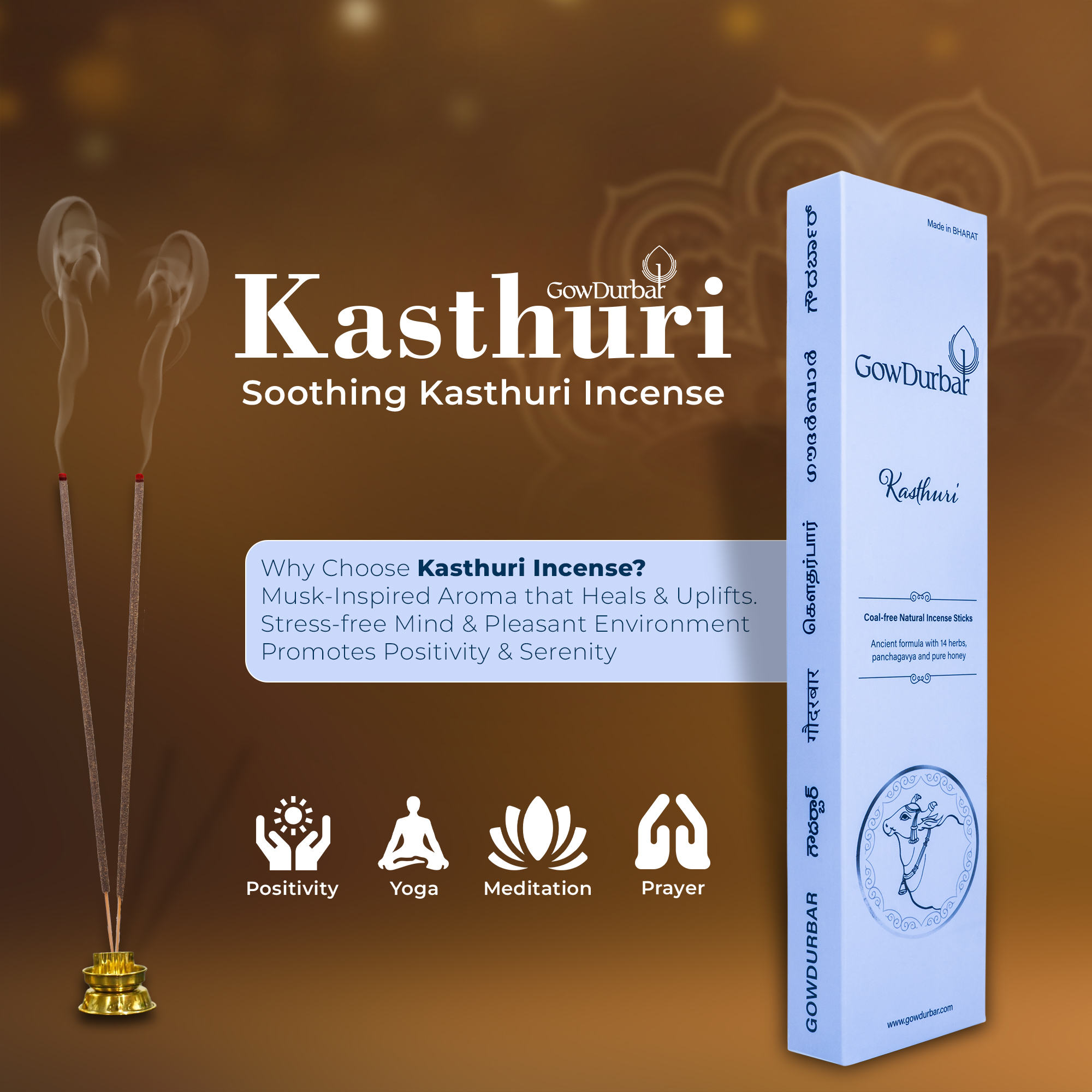 Kasthuri - Soothing kasthuri Incense - Image 9