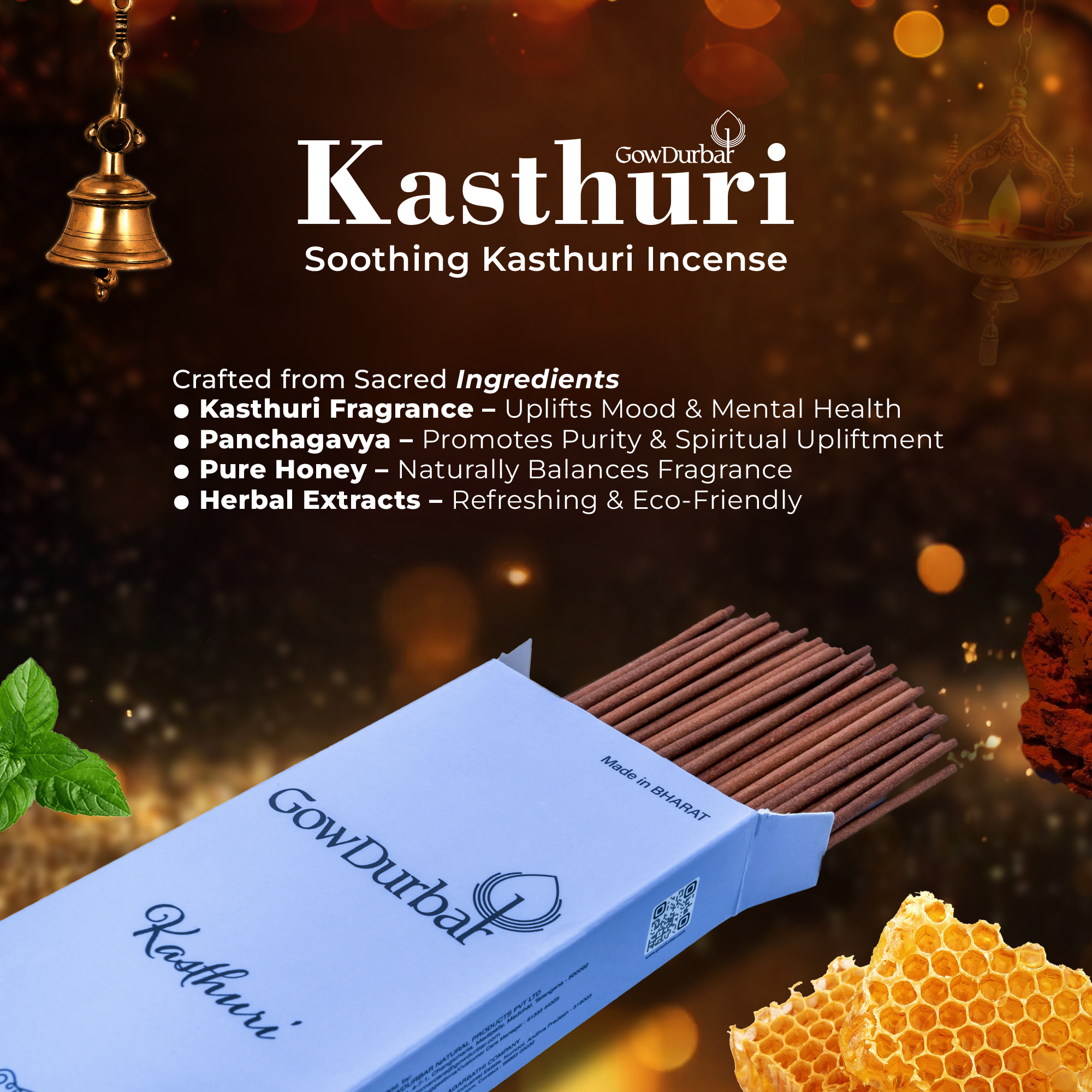Kasthuri - Soothing kasthuri Incense - Image 7