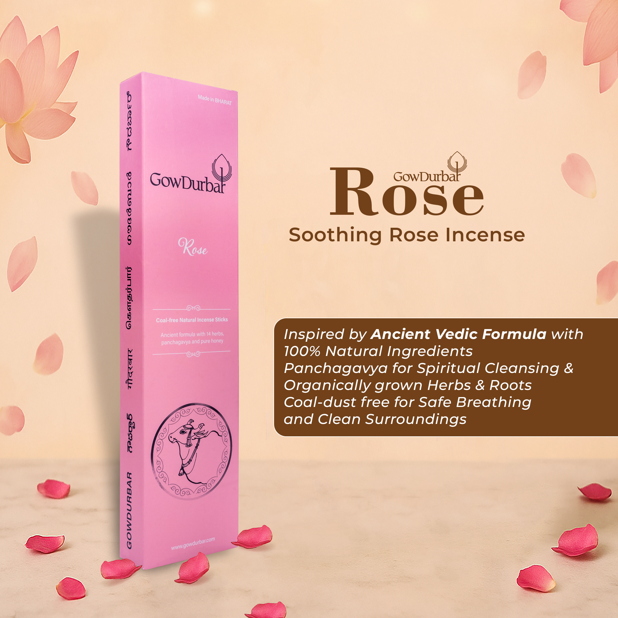 Rose – Soothing Rose Incense - Image 8