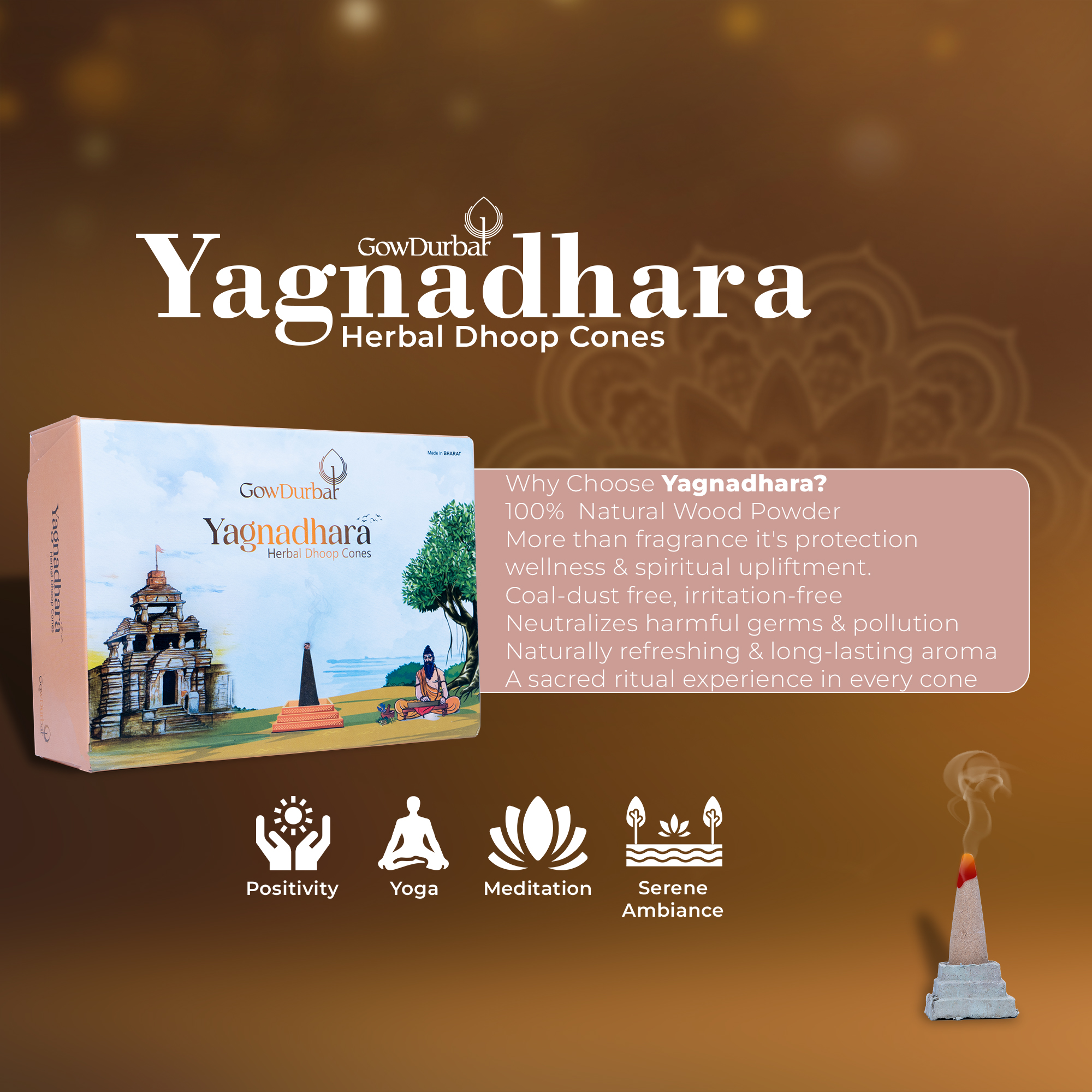 Yagradhara Dhoop Cones