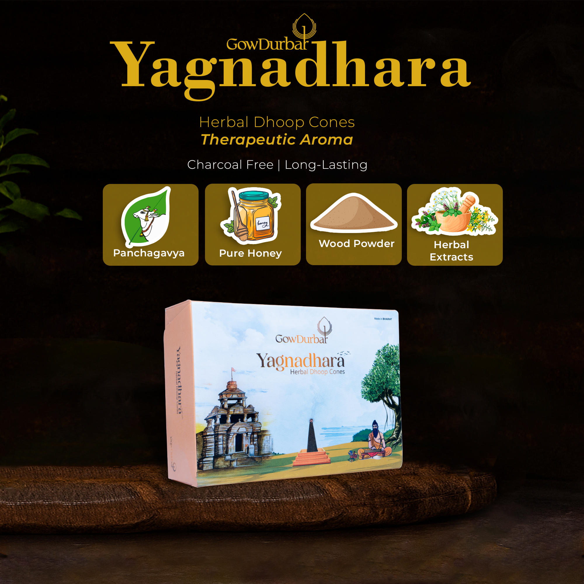 Yagradhara Dhoop Cones