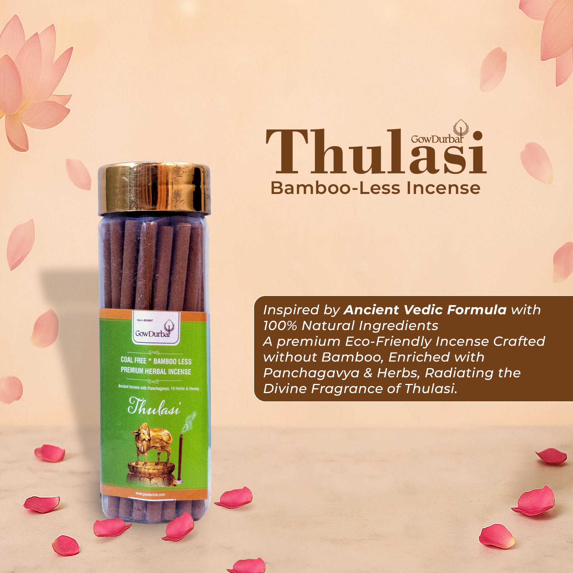 Thulasi - Rejuvenating Bamboo Less Incense - Image 4