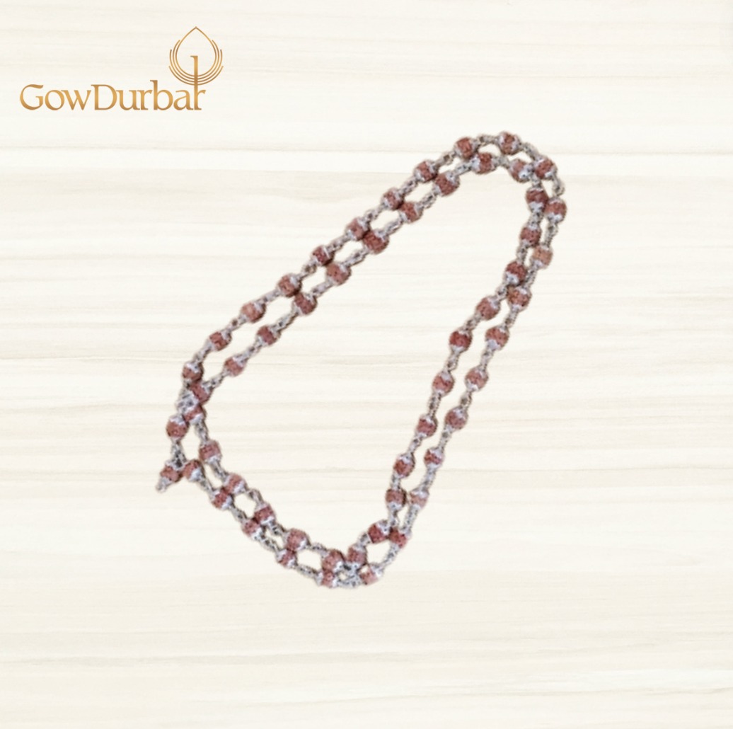 Rudraksha Mala – German Silver